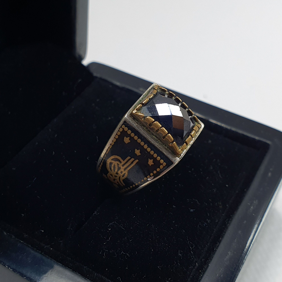 SAVATLI GÜMÜŞ ERKEK YÜZÜĞÜ