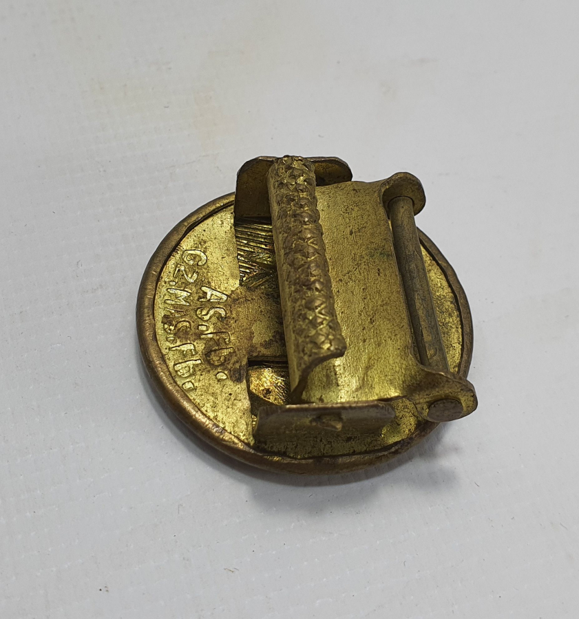 ÜZERİ ALTIN VERMEYLİ CUMHURİYET BAŞLARI NADİR SUBAY MEÇİ KEMER TOKASI