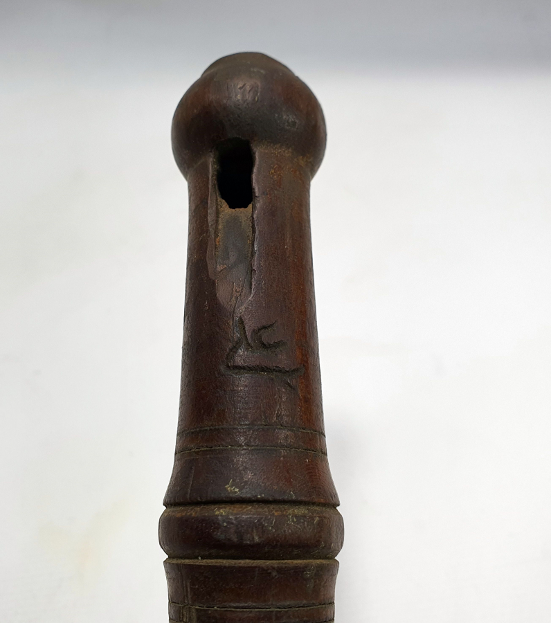 ÜZERİNDE OSMANLICA ALİ YAZAN TELLE İŞİ KAVAL