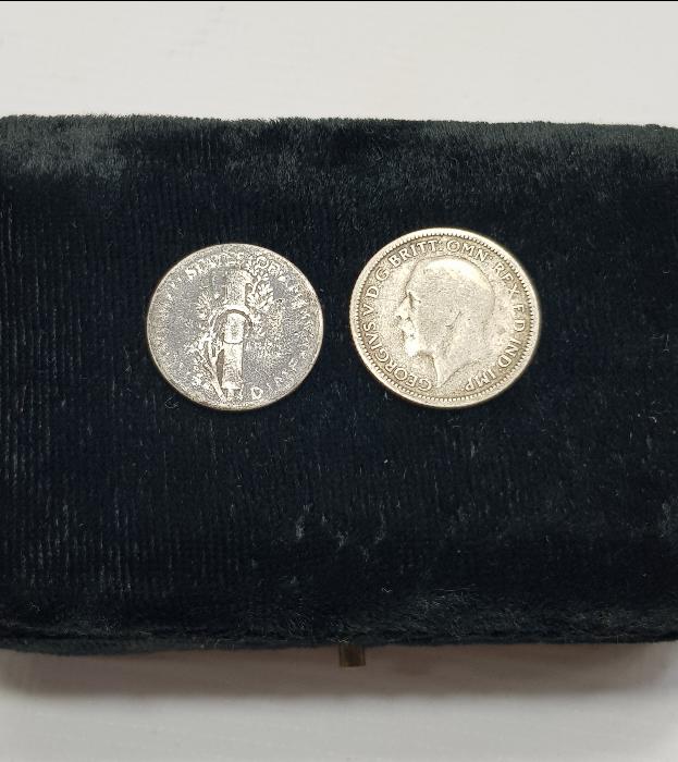 1928 YILINA AİT İKİ ADET NADİR GÜMÜŞ PARA