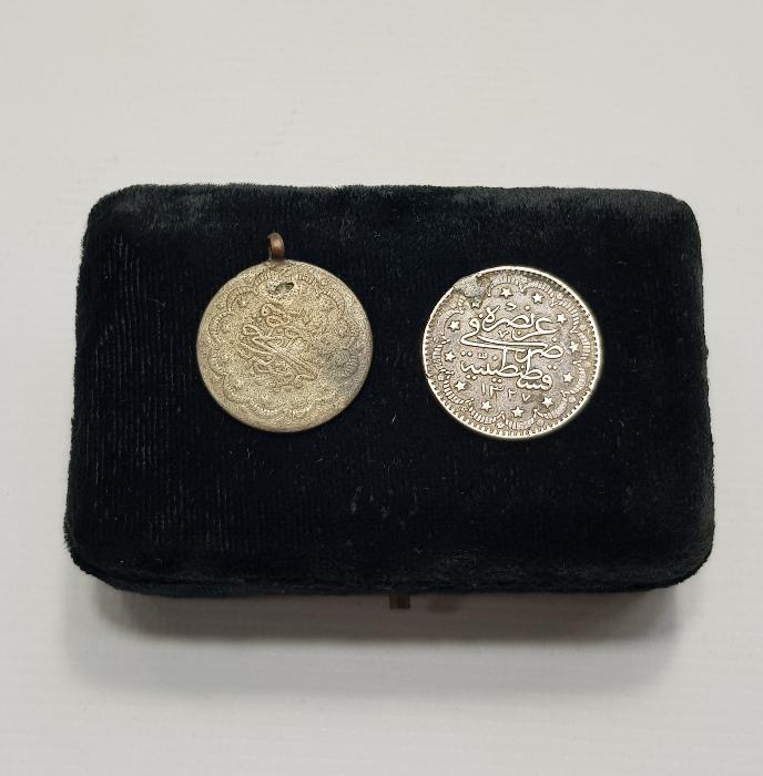OSMANLI DÖNEMİ İKİ ADET GÜMÜŞ 5 KURUŞ