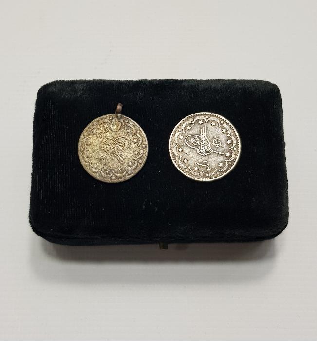 OSMANLI DÖNEMİ İKİ ADET GÜMÜŞ 5 KURUŞ