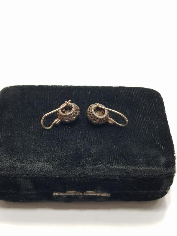 OSMANLI DÖNEMİ NADİR FORMDA ELMAS KÜPE 