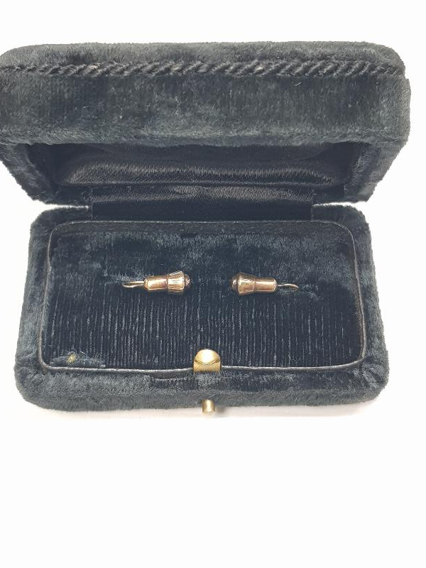 OSMANLI DÖNEMİ TEKKE İŞİ SİKKE FORMLU ALTIN KÜPELER