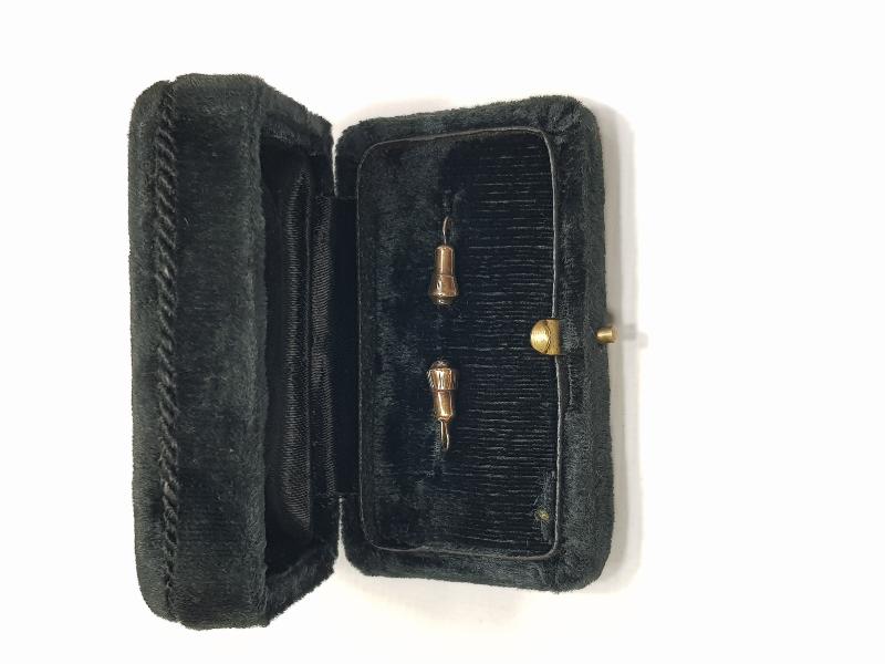 OSMANLI DÖNEMİ TEKKE İŞİ SİKKE FORMLU ALTIN KÜPELER