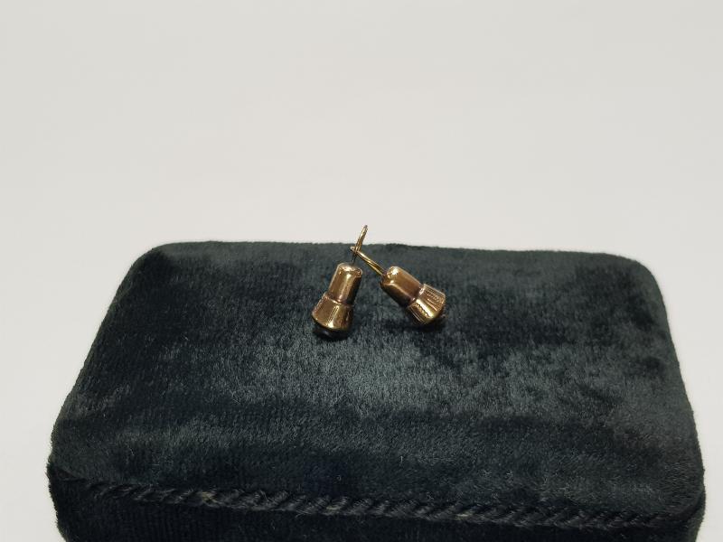 OSMANLI DÖNEMİ TEKKE İŞİ SİKKE FORMLU ALTIN KÜPELER