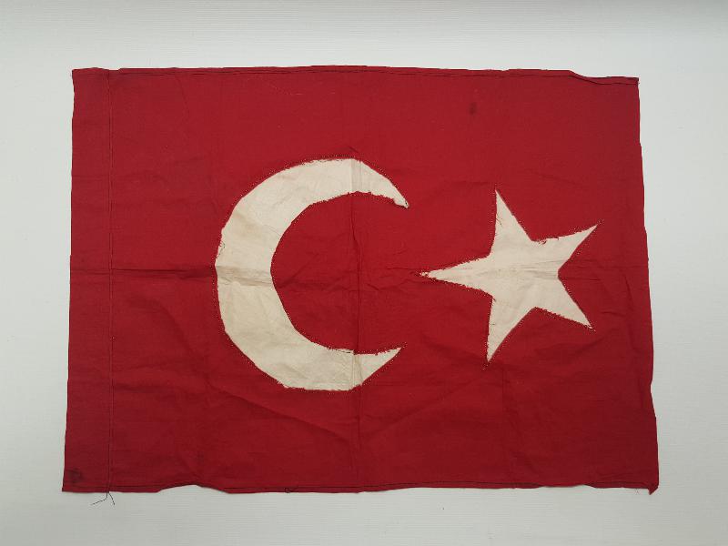 KURTULUŞ SAVAŞI DÖNEMİ ÇOK NADİR BAYRAK 