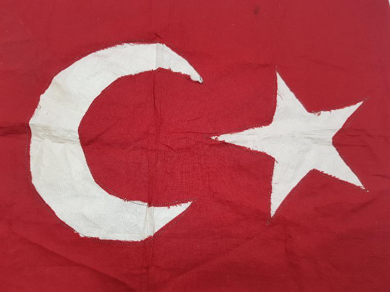 KURTULUŞ SAVAŞI DÖNEMİ ÇOK NADİR BAYRAK 