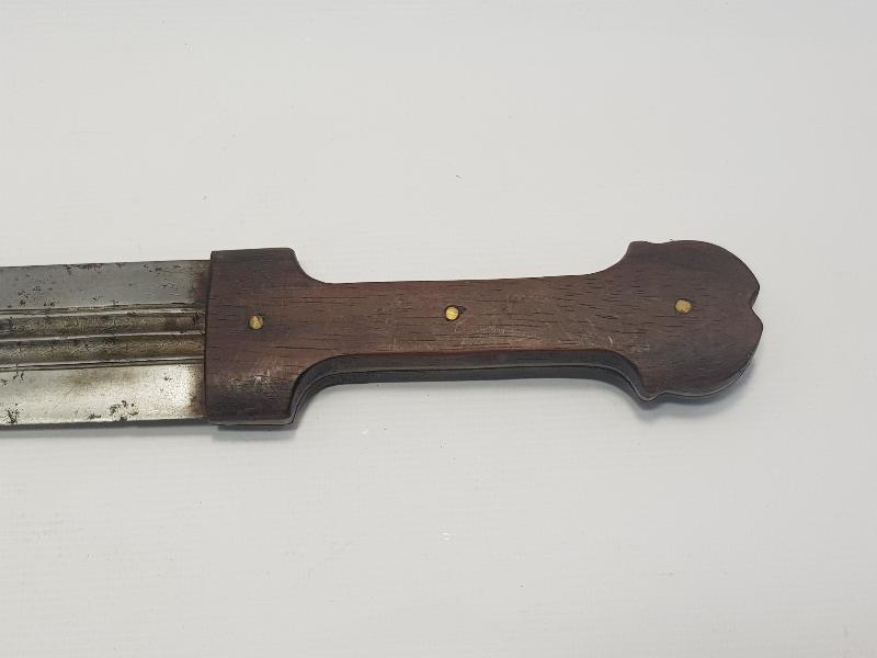 OSMANLI DÖNEMİ ÇOK NADİR ALTIN KAKMA YAZILI KAFKAS KAMASI 