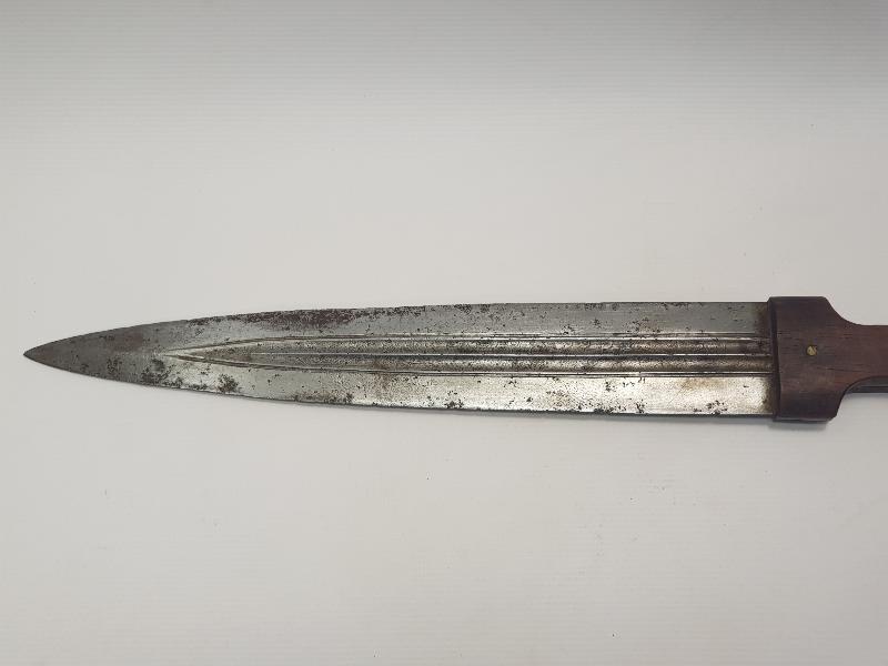 OSMANLI DÖNEMİ ÇOK NADİR ALTIN KAKMA YAZILI KAFKAS KAMASI 