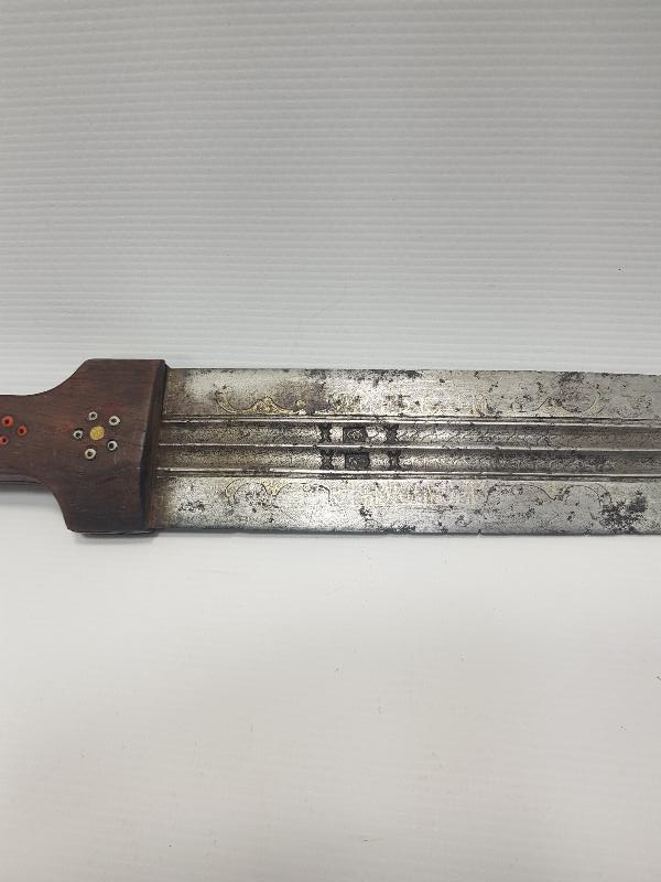 OSMANLI DÖNEMİ ÇOK NADİR ALTIN KAKMA YAZILI KAFKAS KAMASI 