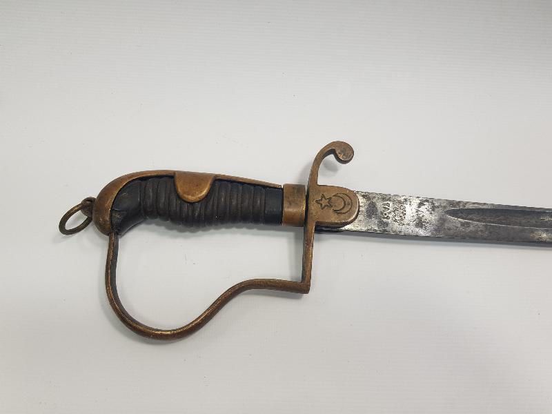 OSMANLI İMALATI HARBİYE SUBAY KILICI 