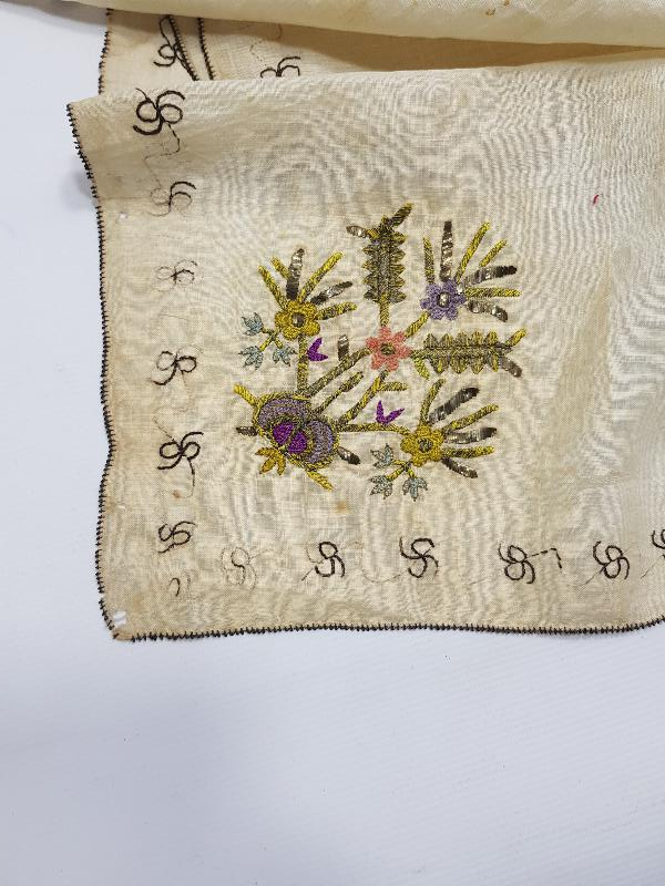 OSMANLI İPEK ÇEVRE ÖRTÜ 