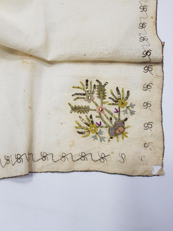 OSMANLI İPEK ÇEVRE ÖRTÜ 