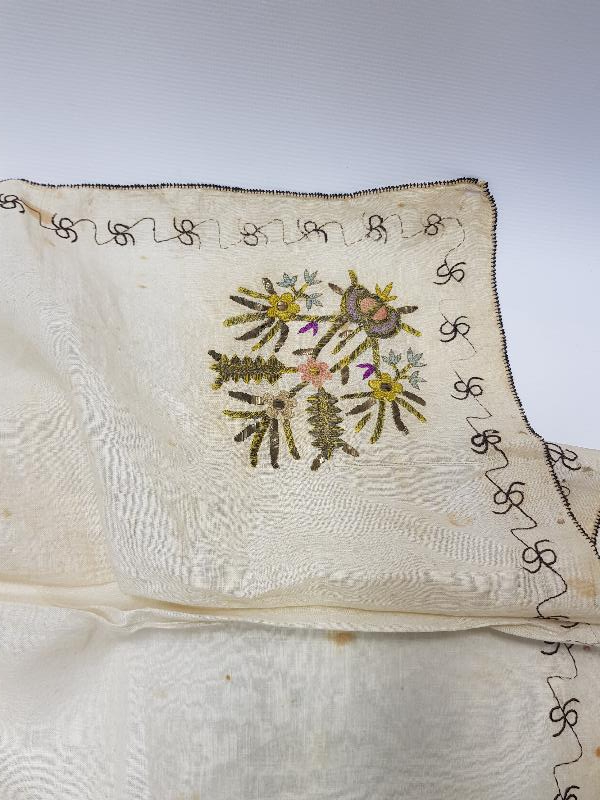 OSMANLI İPEK ÇEVRE ÖRTÜ 