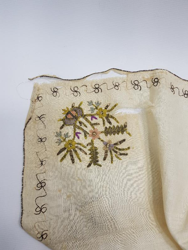 OSMANLI İPEK ÇEVRE ÖRTÜ 