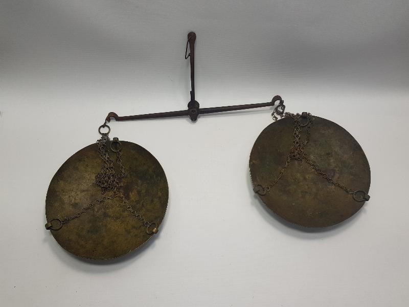 OSMANLICA VE RUMCA DAMGALI ÇOK NADİR TERAZİ