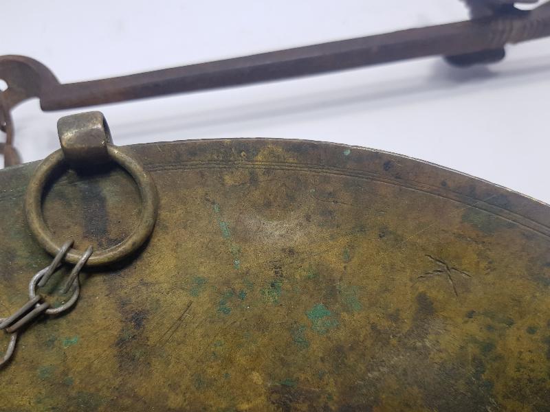 OSMANLICA VE RUMCA DAMGALI ÇOK NADİR TERAZİ