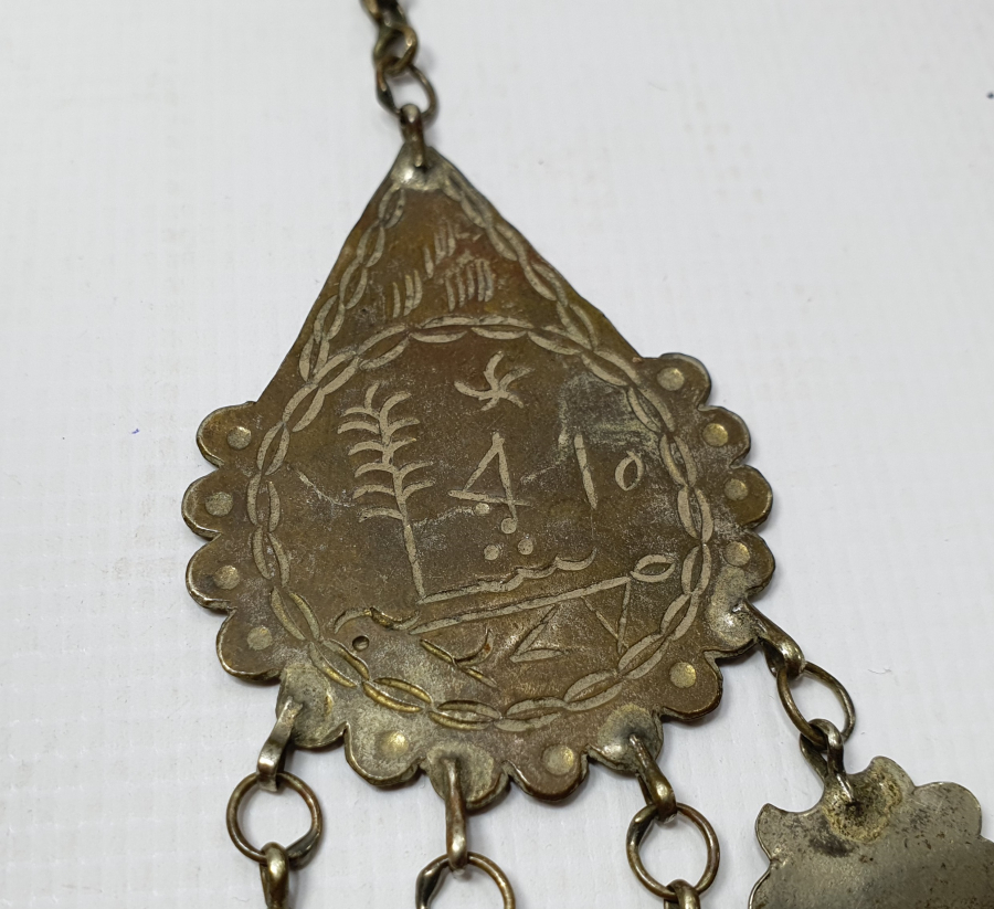 1328(1910) TARİHLİ OSMANLI DÖNEMİ FES SÜSÜ