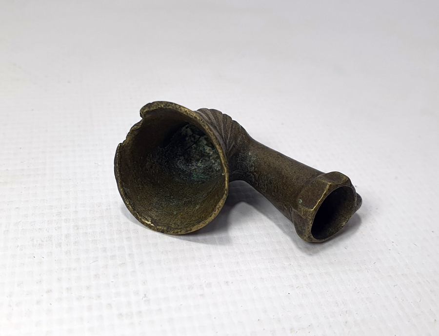 OSMANLI DÖNEMİ BRONZDAN MAMUL PİPO