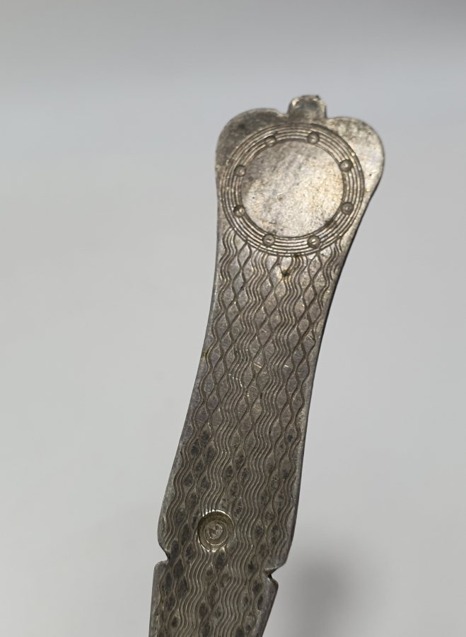 SULTAN VAHDEDDİN HAN TUĞRALI ÇOK NADİR GÜMÜŞ KAŞIK