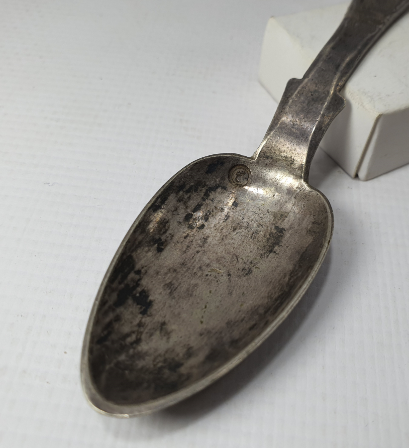 SULTAN VAHDEDDİN HAN TUĞRALI ÇOK NADİR GÜMÜŞ KAŞIK