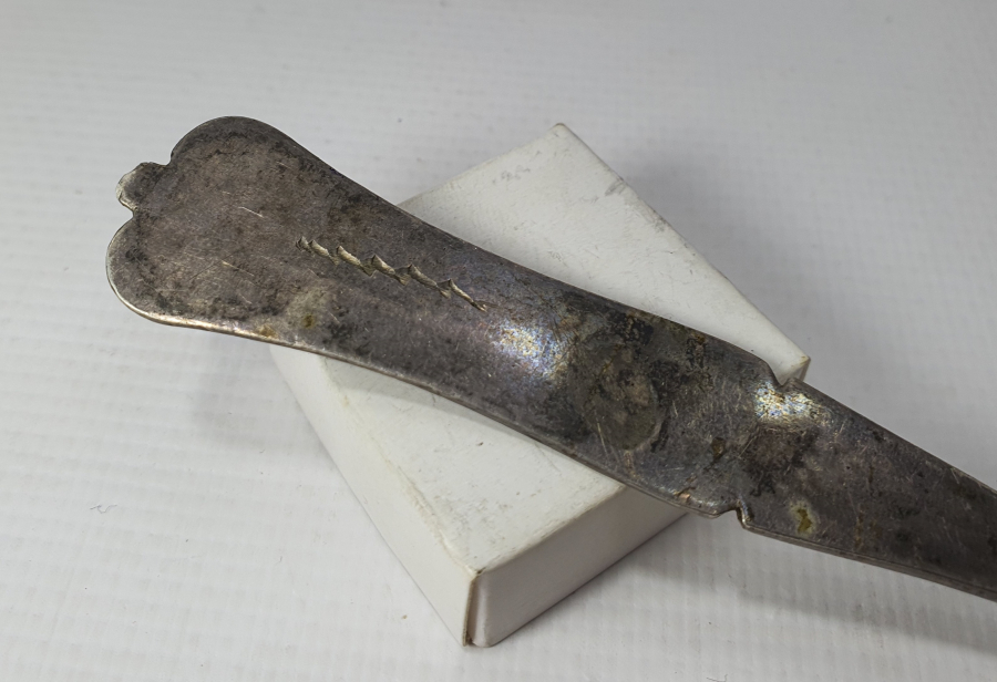 SULTAN VAHDEDDİN HAN TUĞRALI ÇOK NADİR GÜMÜŞ KAŞIK