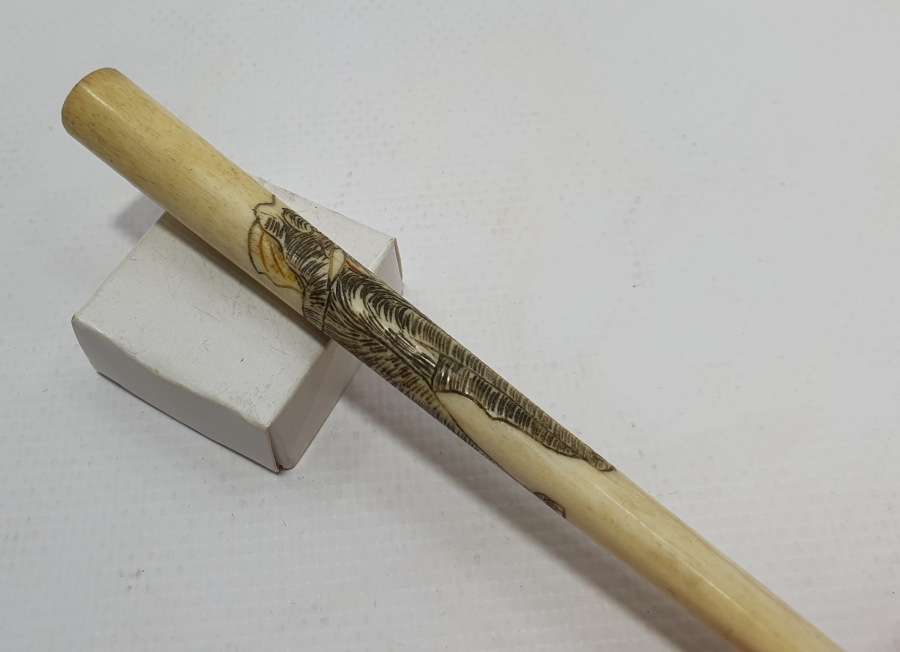 ÜZERİNDE FİL FİGÜRÜ BULUNAN OSMANLI DÖNEMİ AĞIZLIK