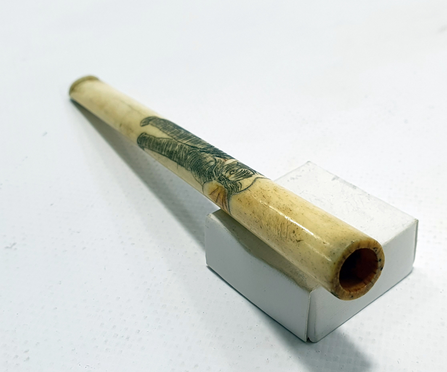 ÜZERİNDE FİL FİGÜRÜ BULUNAN OSMANLI DÖNEMİ AĞIZLIK