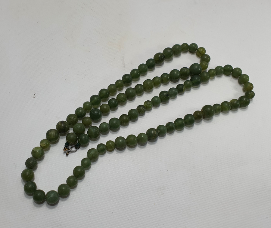 YEŞİM TAŞLI OSMANLI DÖNEMİ BÜYÜK BOY GERDANLIK