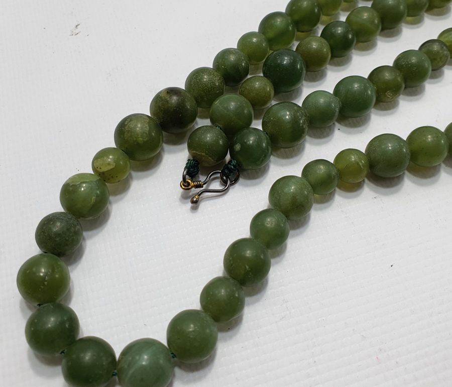 YEŞİM TAŞLI OSMANLI DÖNEMİ BÜYÜK BOY GERDANLIK