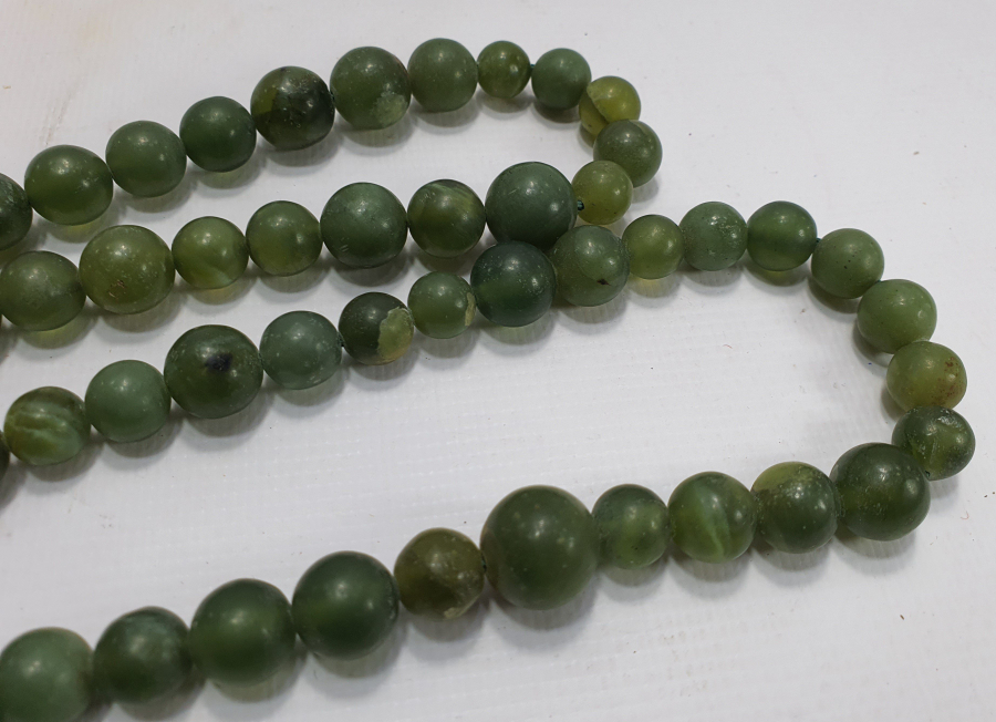 YEŞİM TAŞLI OSMANLI DÖNEMİ BÜYÜK BOY GERDANLIK