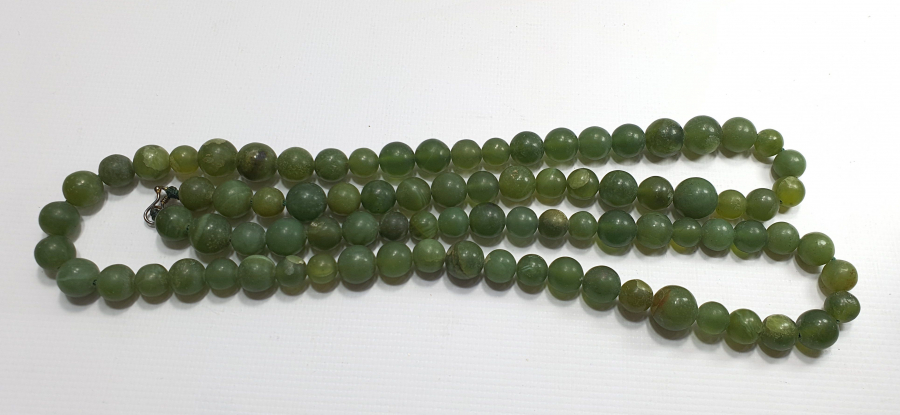 YEŞİM TAŞLI OSMANLI DÖNEMİ BÜYÜK BOY GERDANLIK