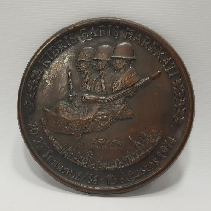 1974 KIBRIS BARIŞ HAREKATI BÜYÜK BOY RÖLYEF