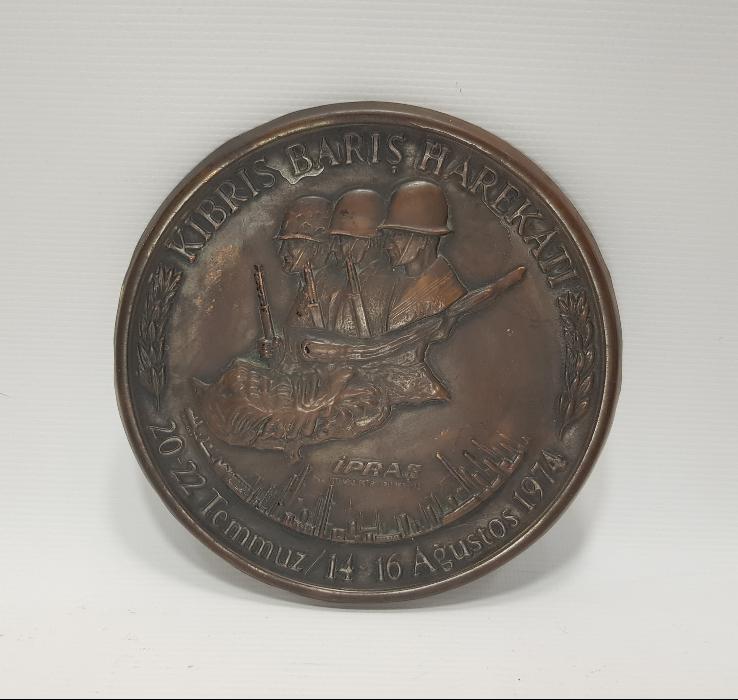 1974 KIBRIS BARIŞ HAREKATI BÜYÜK BOY RÖLYEF