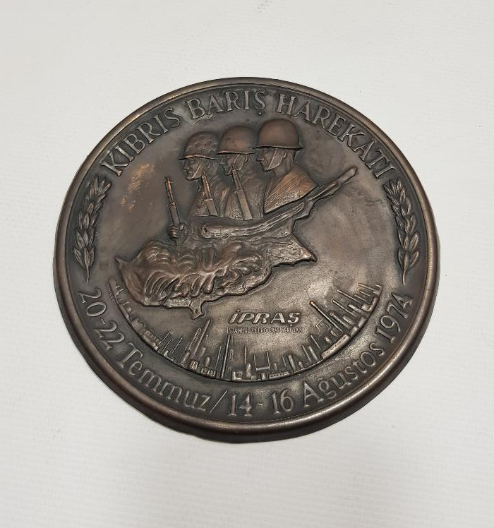 1974 KIBRIS BARIŞ HAREKATI BÜYÜK BOY RÖLYEF