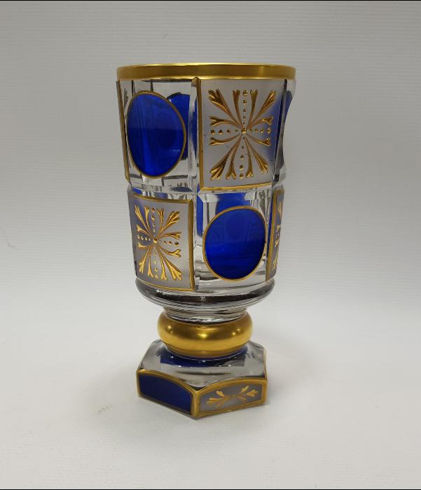 KALLAVİ BOY BOHEM KRİSTAL KADEH