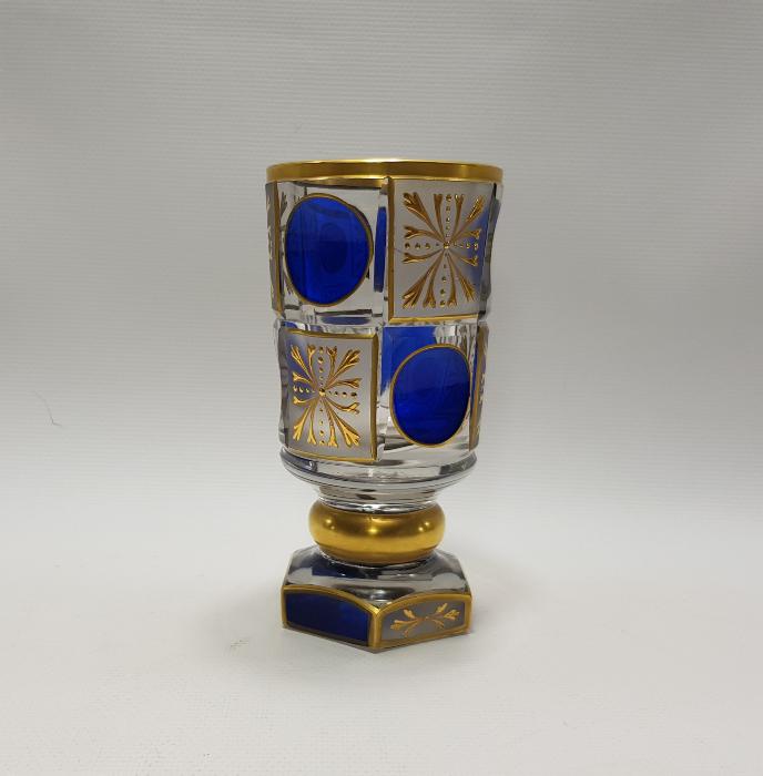 KALLAVİ BOY BOHEM KRİSTAL KADEH