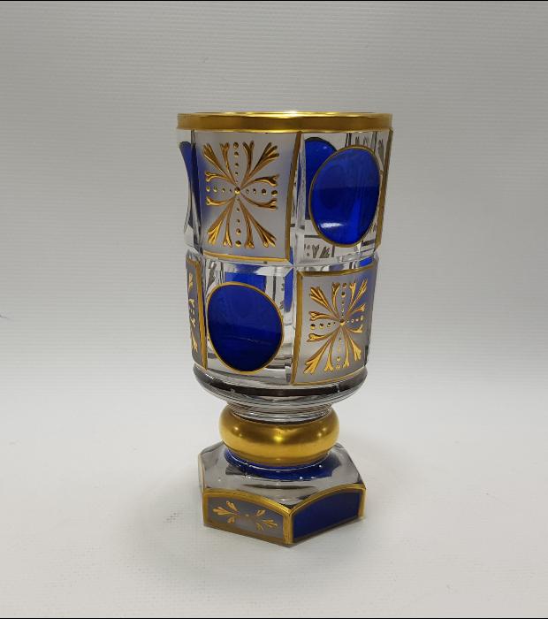 KALLAVİ BOY BOHEM KRİSTAL KADEH