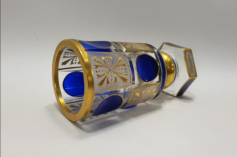 KALLAVİ BOY BOHEM KRİSTAL KADEH