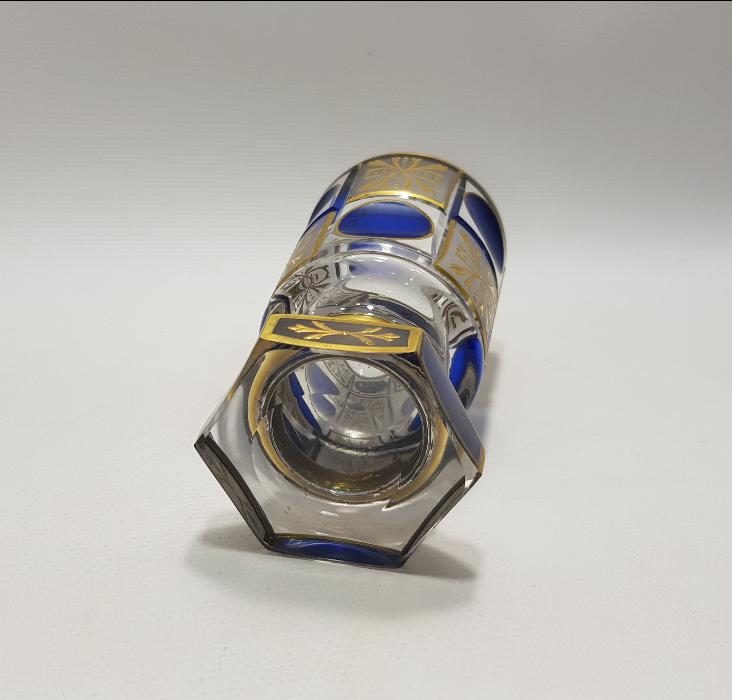 KALLAVİ BOY BOHEM KRİSTAL KADEH