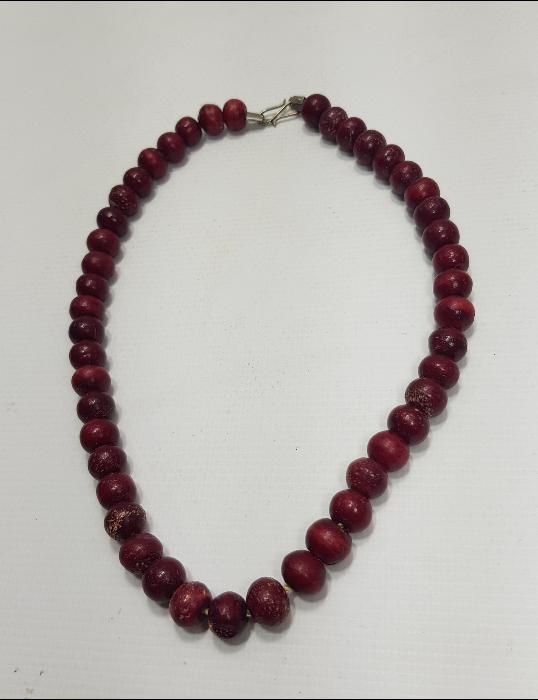 KIRMIZI MERCAN KOLYE GERDANLIK 