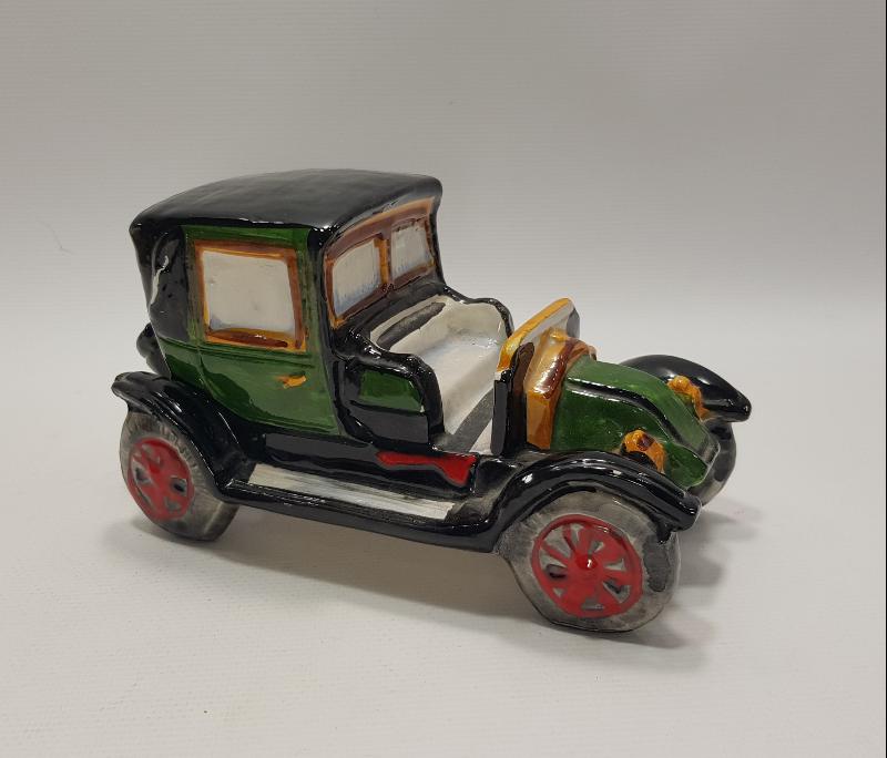 MILLEFIORI CUCCHI PORSELEN ARABA FORMLU LİKÖR ŞİŞESİ