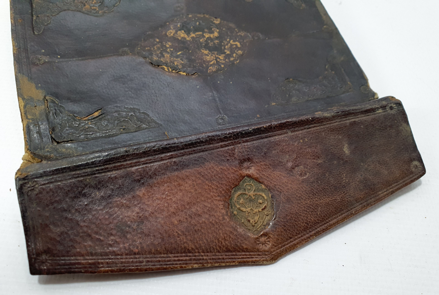 OSMANLI DÖNEMİ 2 ADET SERLEVHASI BULUNAN NADİR FORMDA ENAM -I ŞERİF