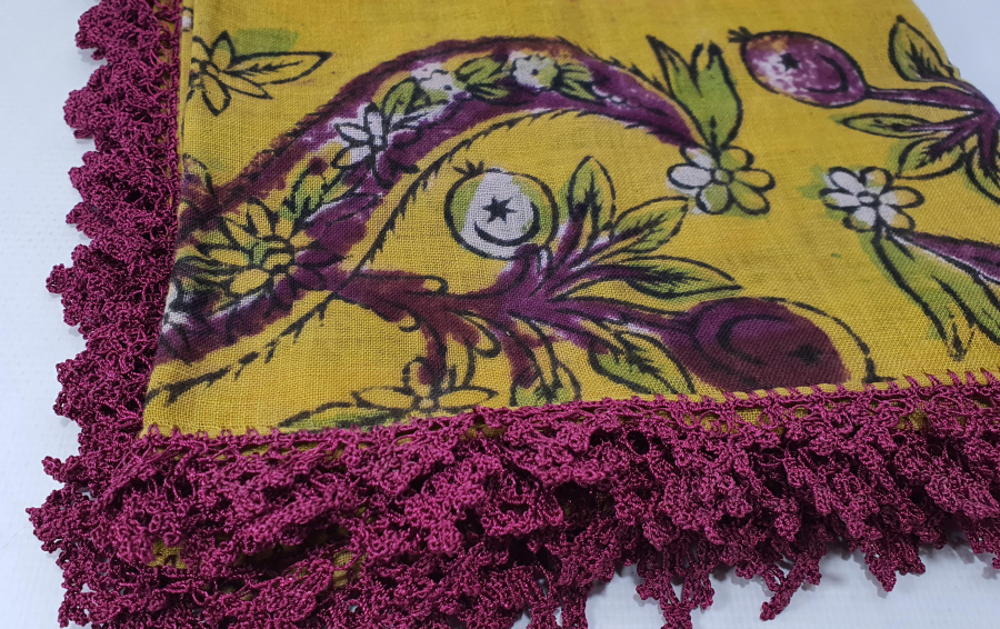 OSMANLI DÖNEMİ AY YILDIZLI TOKAT BASKI YAZMA