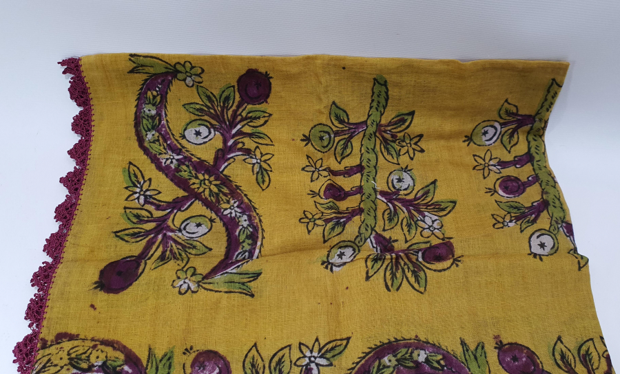 OSMANLI DÖNEMİ AY YILDIZLI TOKAT BASKI YAZMA