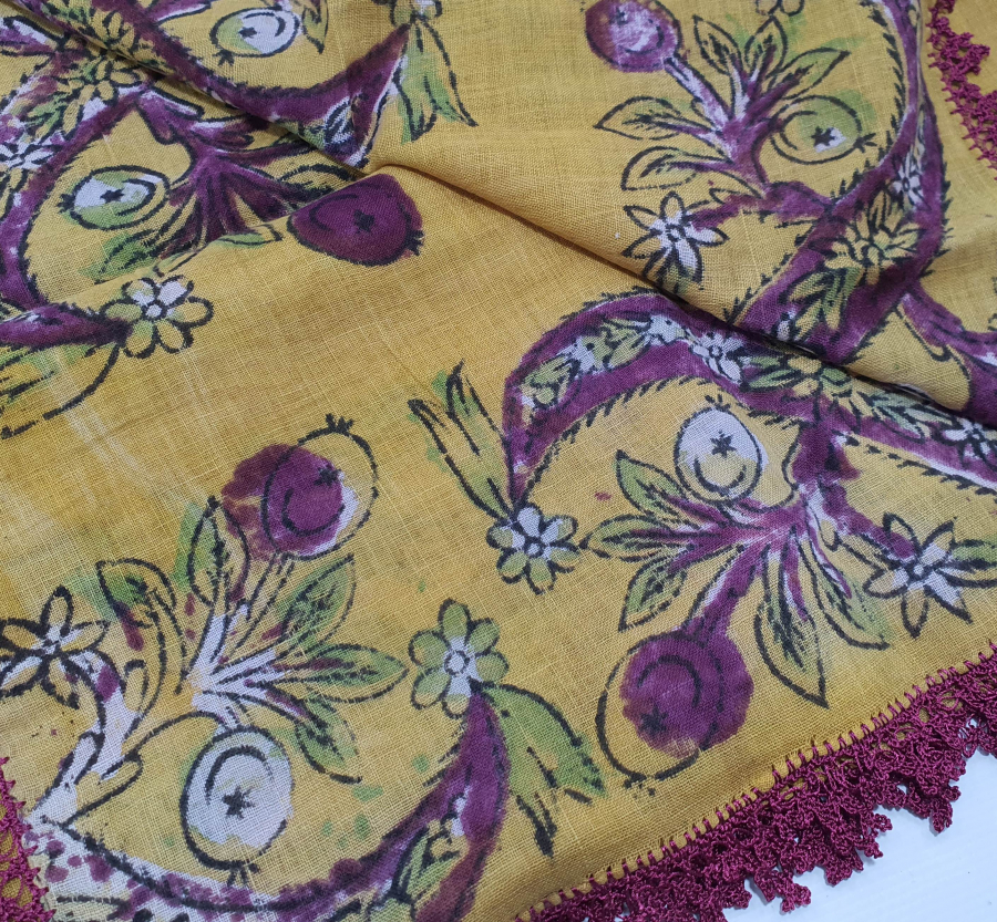 OSMANLI DÖNEMİ AY YILDIZLI TOKAT BASKI YAZMA