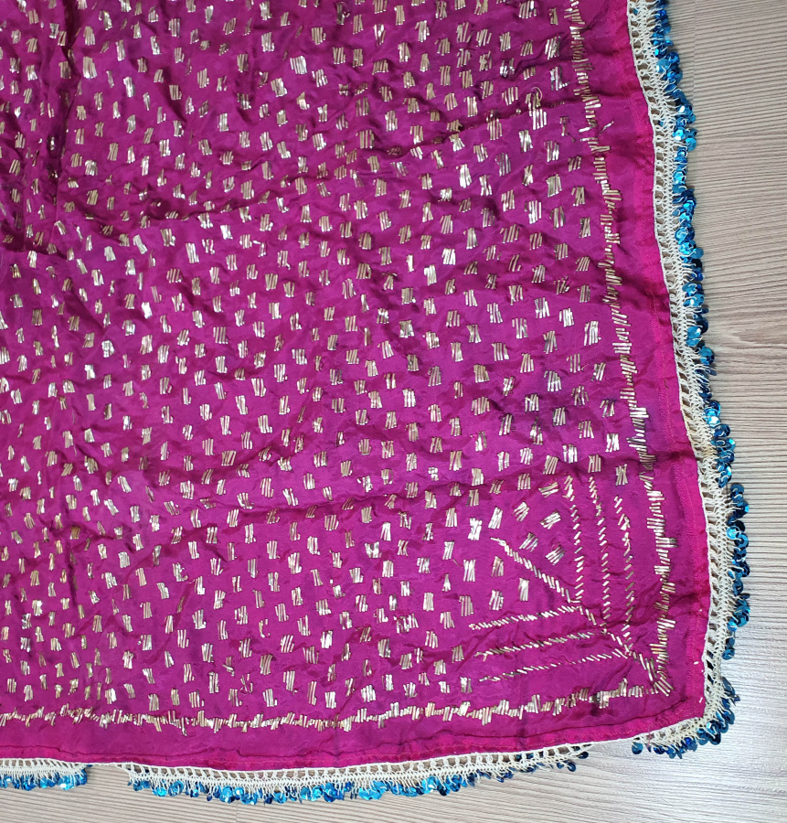 OSMANLI DÖNEMİ BERGAMA KOZAK YÖRESİ GELİN ÖRTÜSÜ