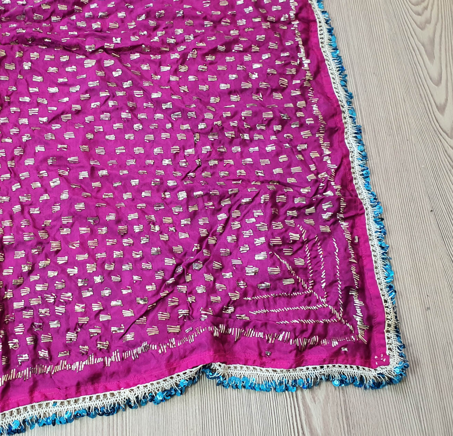 OSMANLI DÖNEMİ BERGAMA KOZAK YÖRESİ GELİN ÖRTÜSÜ