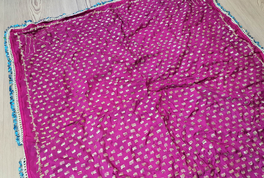 OSMANLI DÖNEMİ BERGAMA KOZAK YÖRESİ GELİN ÖRTÜSÜ